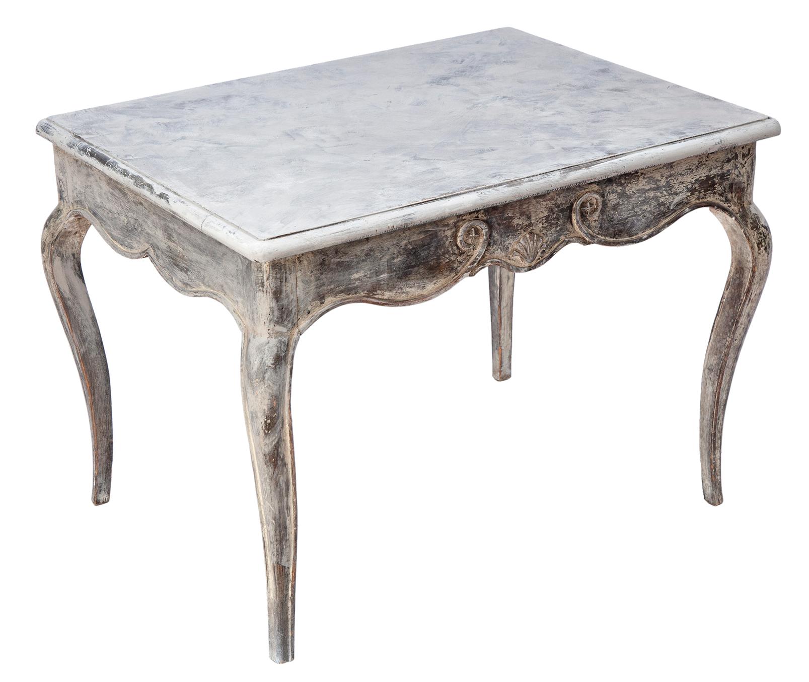 20th Century Rustic French Provincial Style Side Table For Sale
