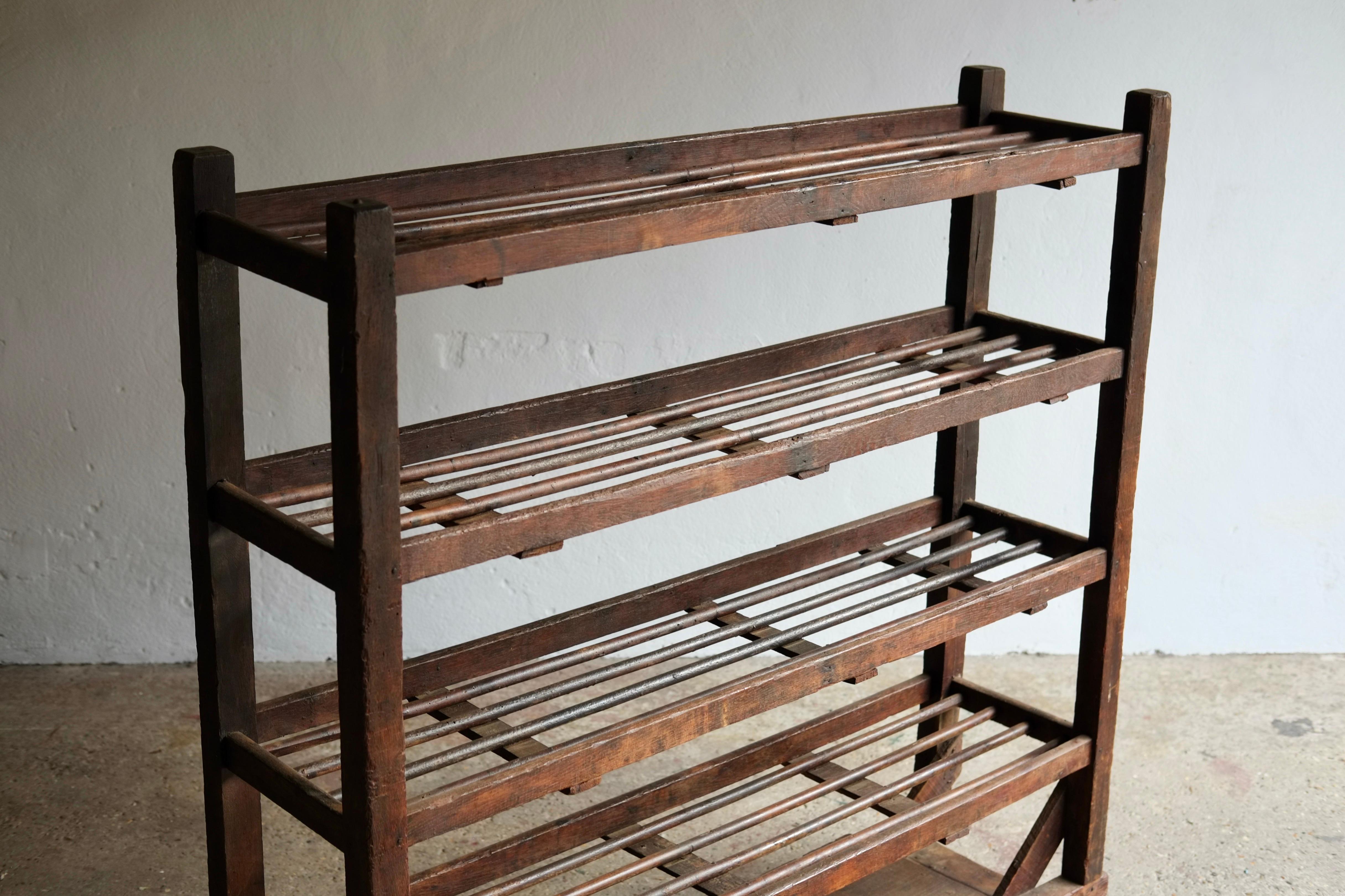 Wood Rustic French Shelves