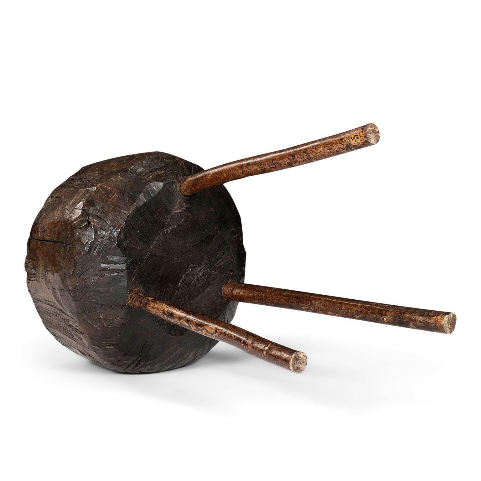 Rustikaler französischer Beistelltisch oder Ständer im Angebot 4