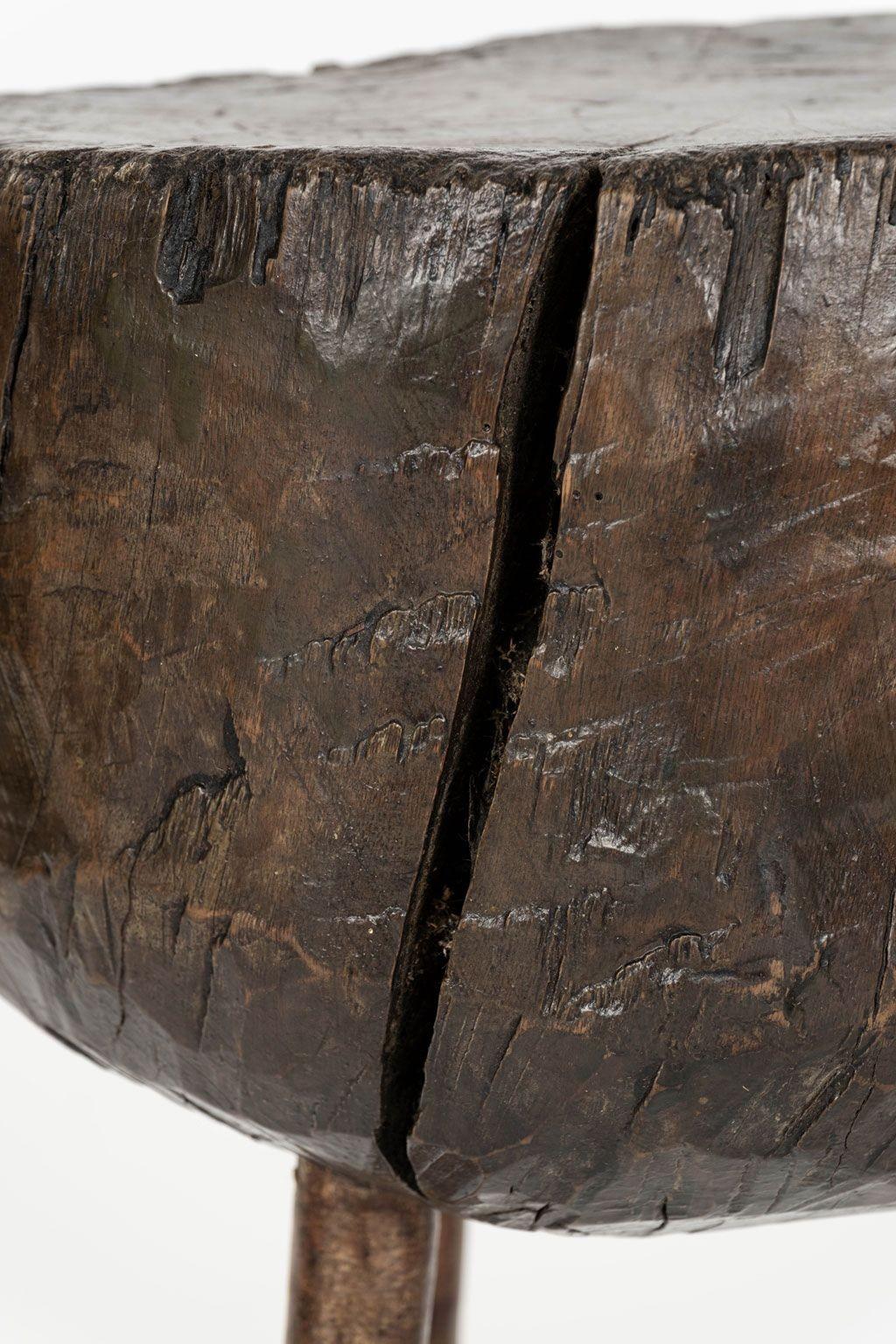 Rustikaler französischer Beistelltisch oder Ständer im Angebot 1