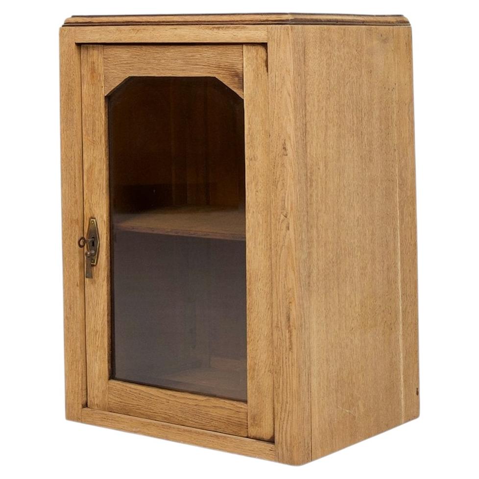 Rustic French table display cabinet, ca. 1900 For Sale