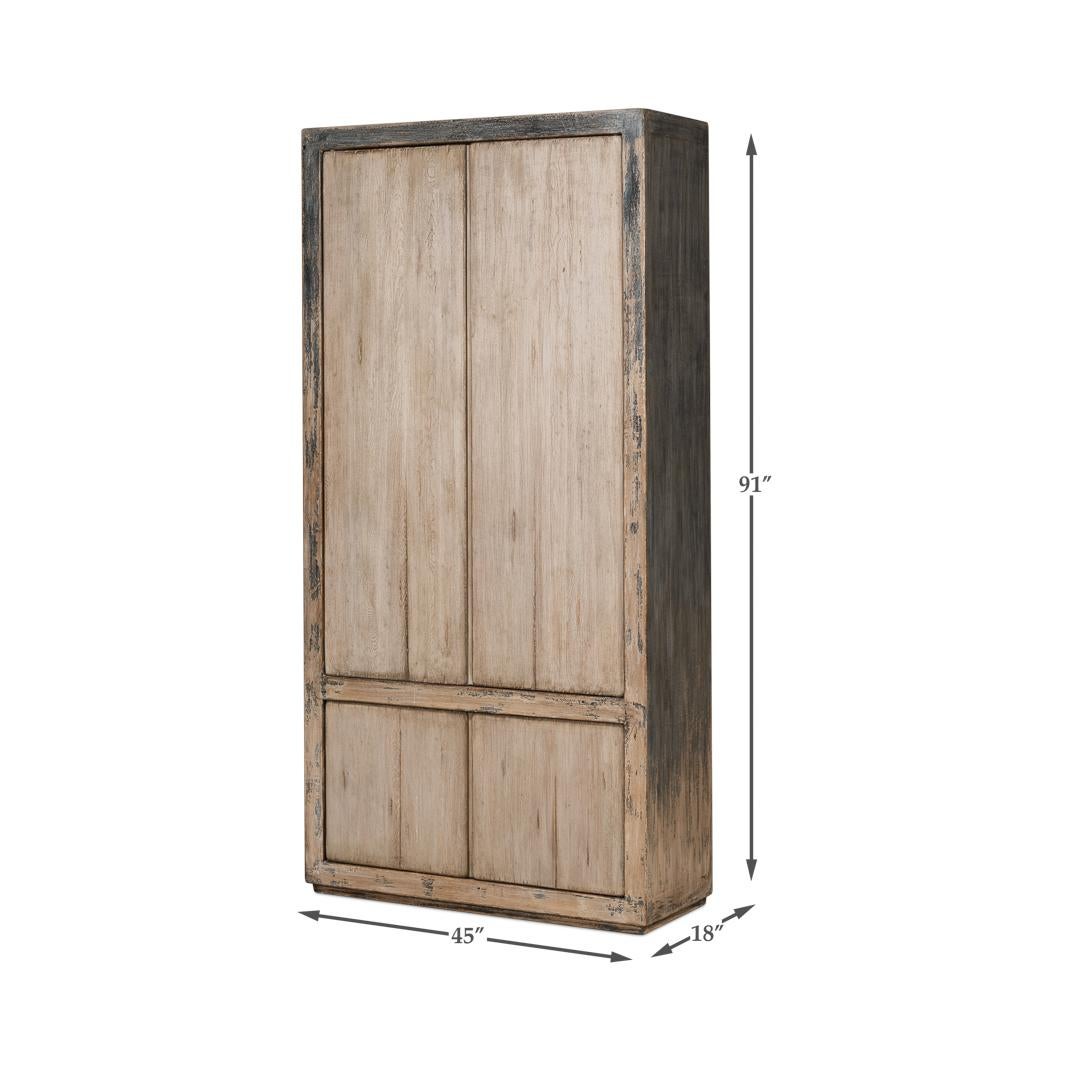 Rustic French Tall Cabinet For Sale 5