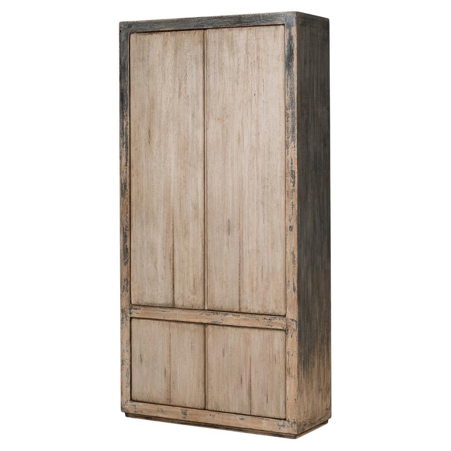 Rustic French Tall Cabinet For Sale
