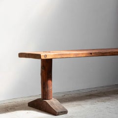 Rustic French Vintage Table, wabisabi, France, 1880s, simple design table