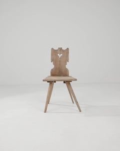 Rustic French Wooden Chair