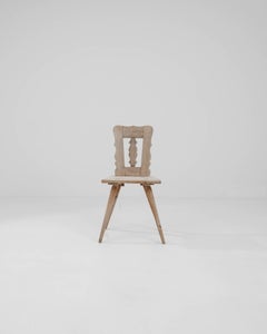 Rustic French Wooden Chair