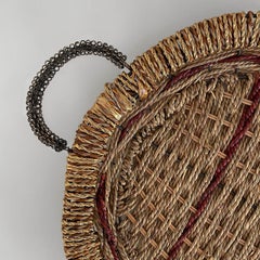Rustic French Woven Tray
