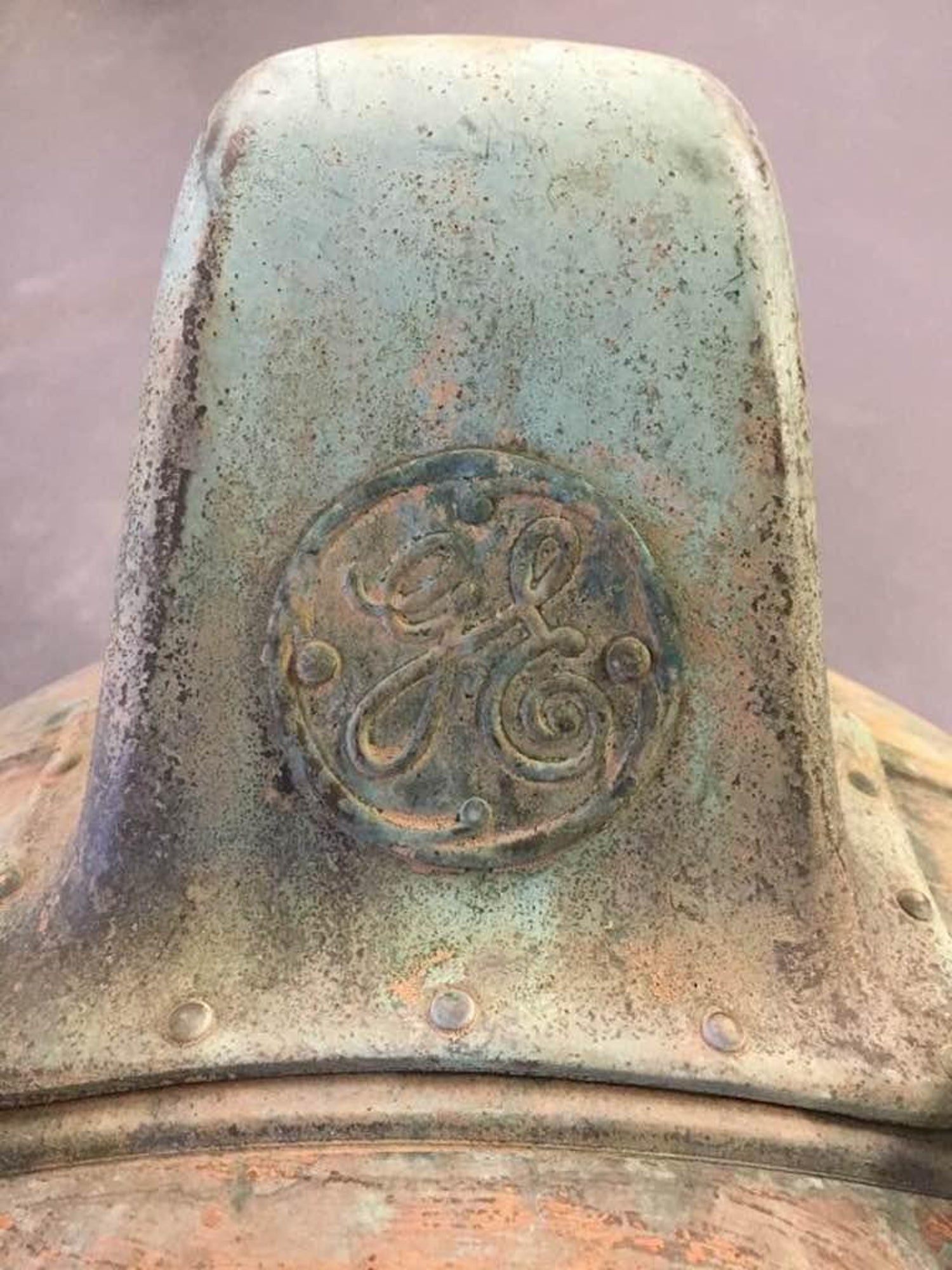 Rustic General Electric Vintage Industrial Spotlight From The