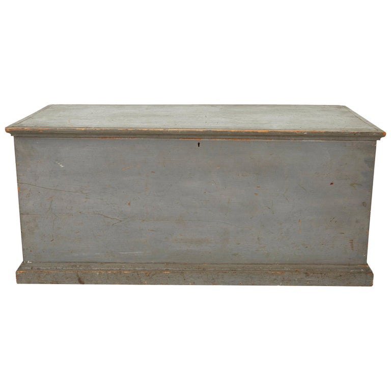 Rustic Grey Cedar Chest at 1stDibs grey blanket chest, gray cedar chest, grey hope chest