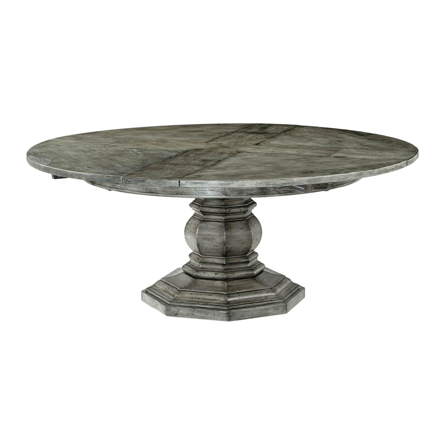 Rustic Grey Dining Table
