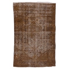 Rustic Hamadan Scatter Rug, Antique, Earth Tones