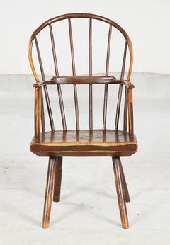 Rustic Hoop Back Welsh Windsor Armchair