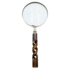 Vintage Rustic Horn Magnifying Glass