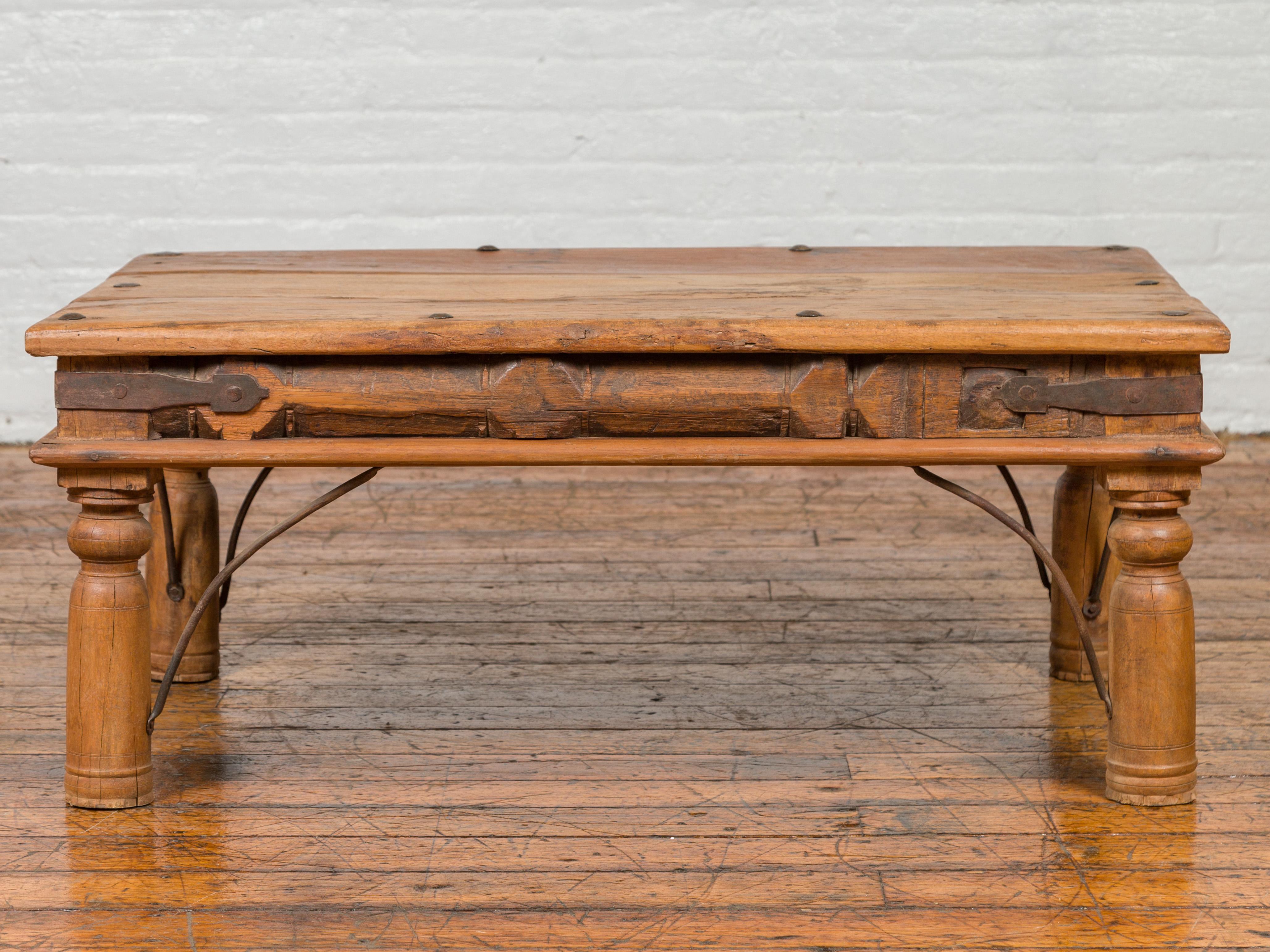 indian wooden coffee table