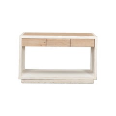 Rustic Industrial Console Table