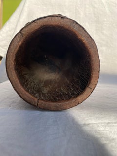 Rustic Iron and Wood Burl Pestle