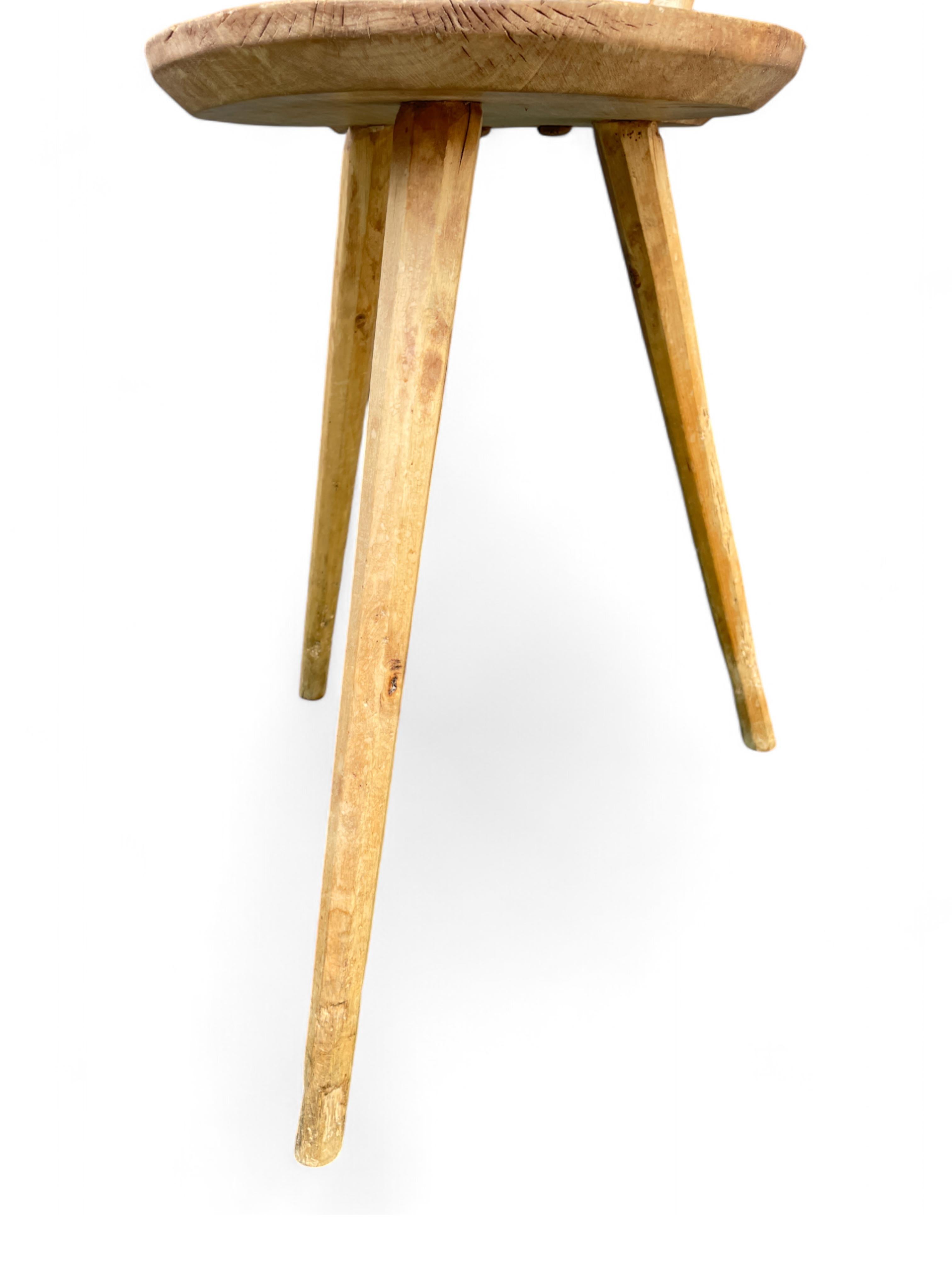 Chaise alpine rustique italienne en vente 3
