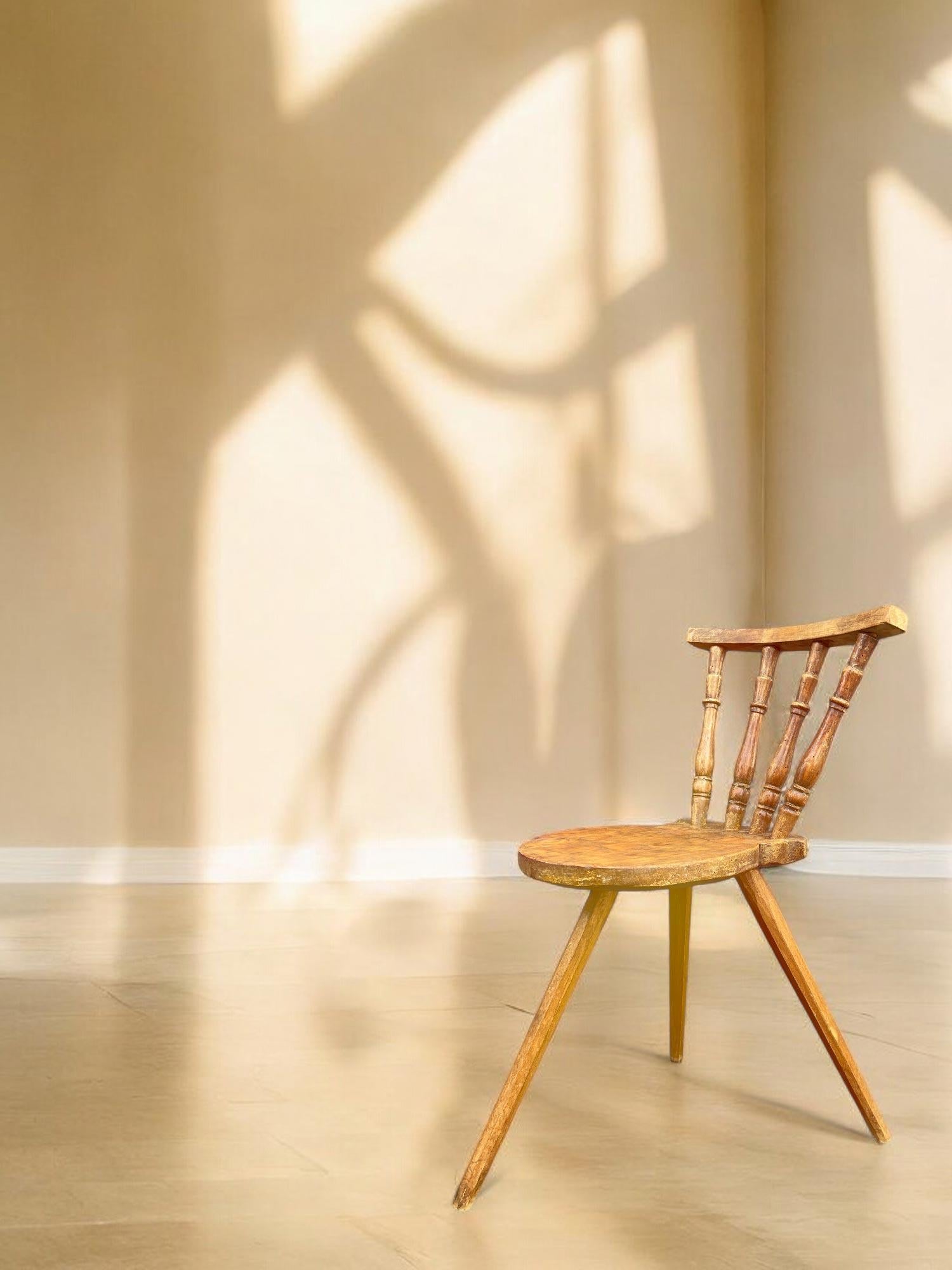 Silla rústica alpina italiana en venta 4