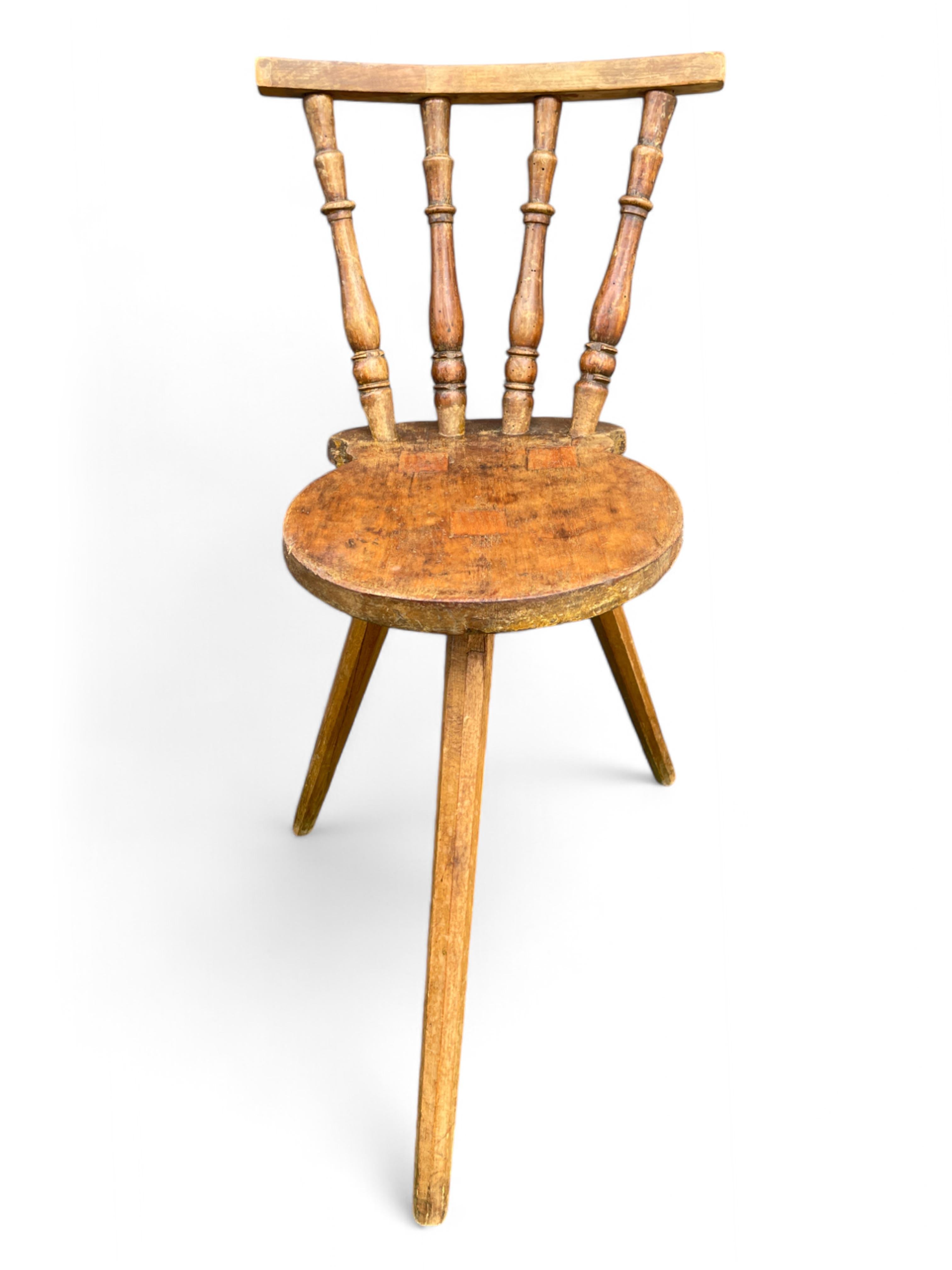 Silla rústica alpina italiana en venta 6