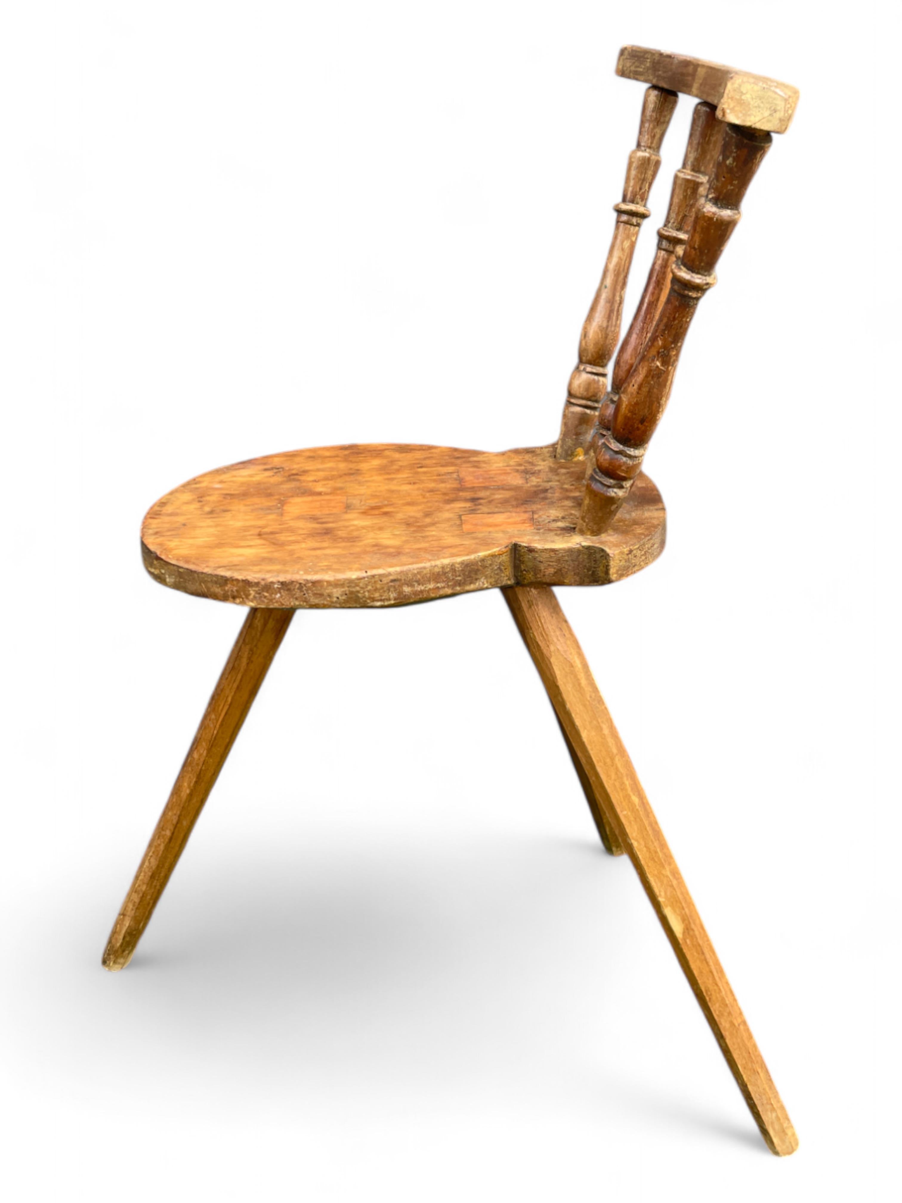 Silla rústica alpina italiana Italian en venta