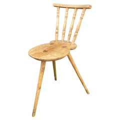 Silla rústica alpina italiana