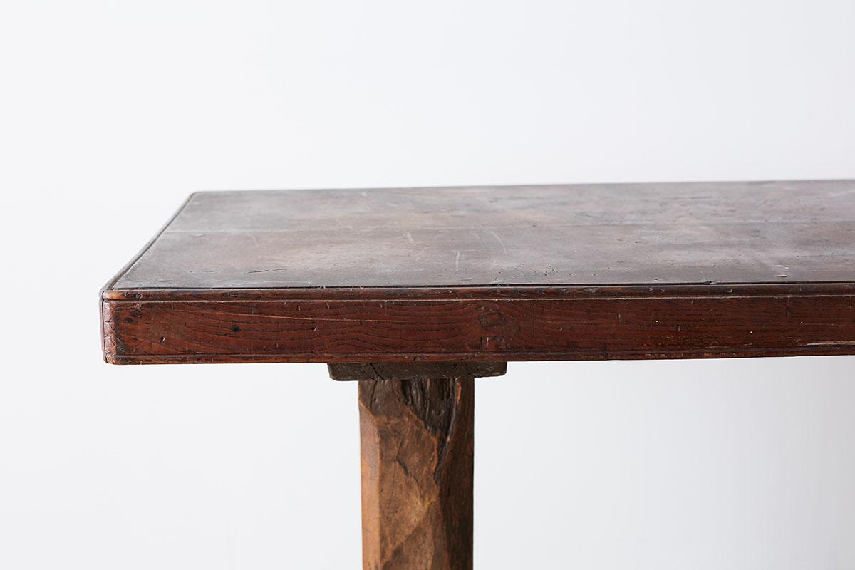 Rustic Italian Baroque Refectory Trestle Table 1