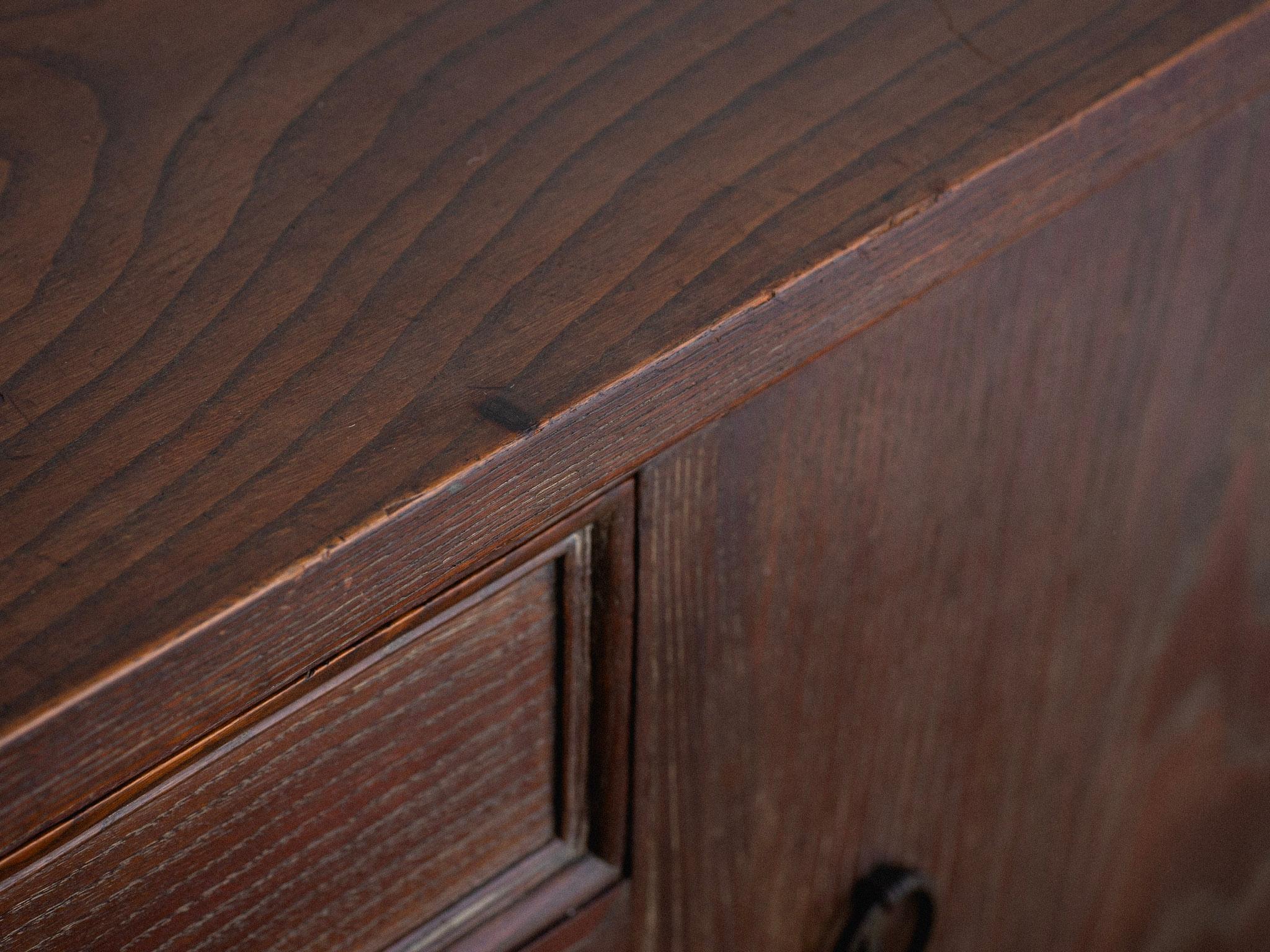 Rustic Italian Cerused Wood Sideboard 8