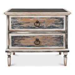Rustic Italian Provincial Nightstand