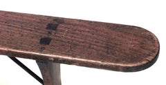 Rustic Italian Renaissance Style Fruitwood Bench (19th century)