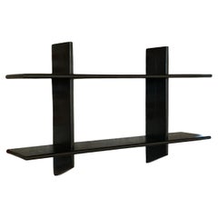 Rustic Jean Prouve Style Wall Shelf