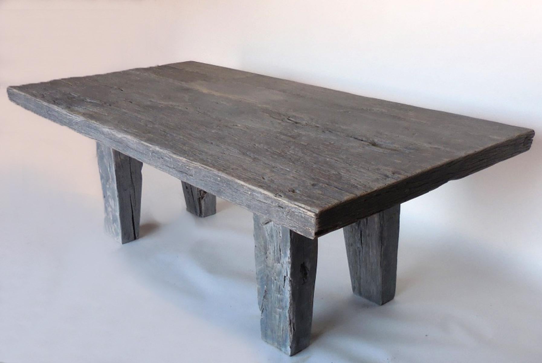 Rustic Large Scale Table In Distressed Condition In Los Angeles, CA