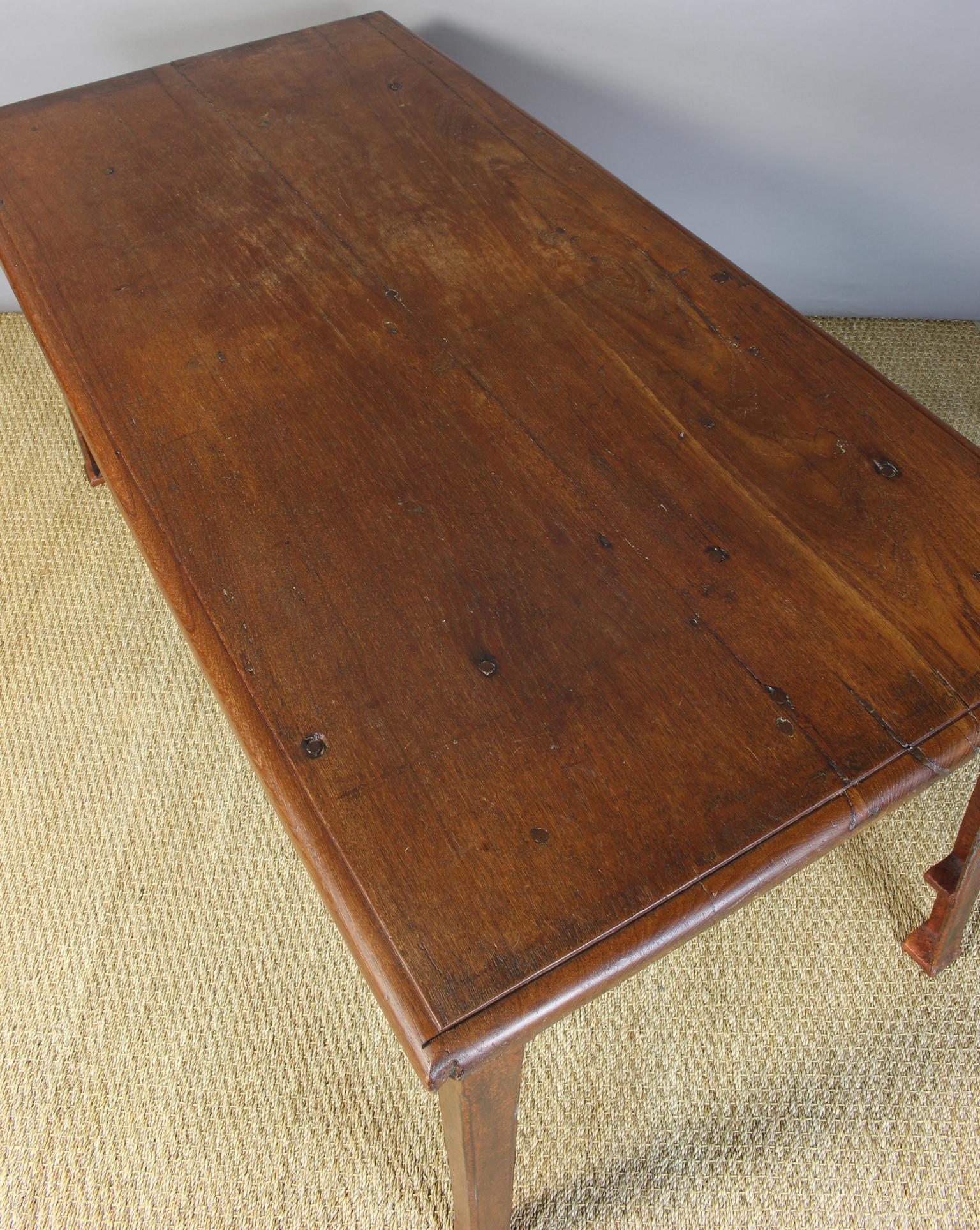 Rustic Late 19th Century French Library, Work or Dining Table 7