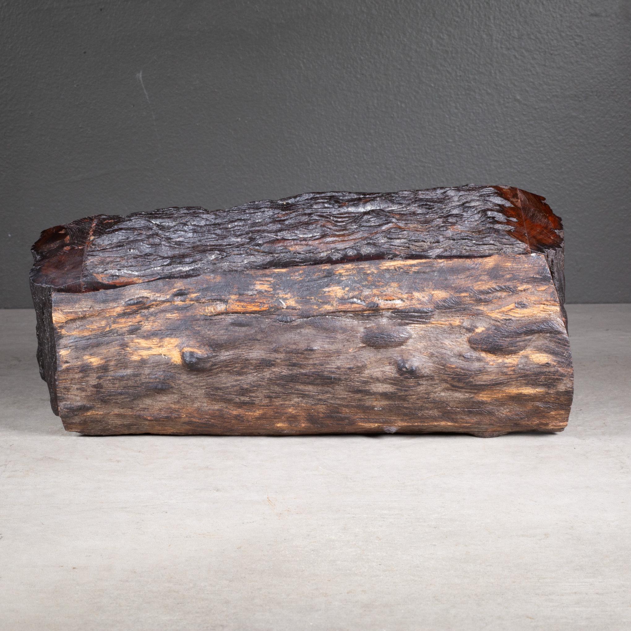 Rustic Live Edge Rosewood Box c.1940 For Sale 1