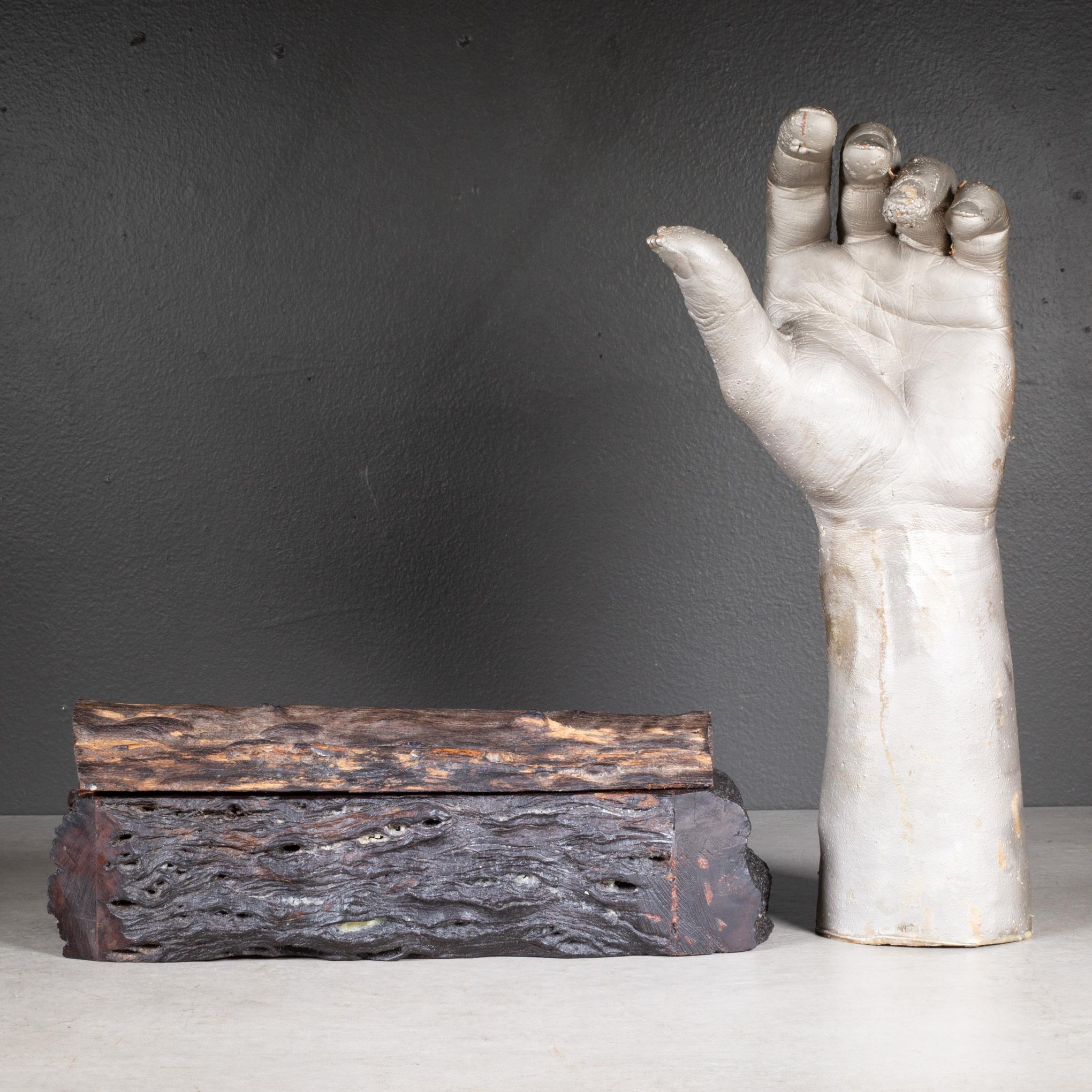 Rustic Live Edge Rosewood Box c.1940 For Sale 3