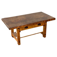Retro Rustic low profile work bench- reworked