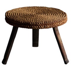 Rustic Low Side Table, France, 1950s