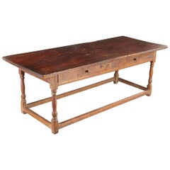 Antique Rustic Low Table, 18th Century