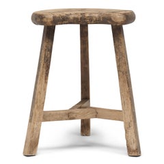 Rustic Man in the Moon Stool, c. 1900