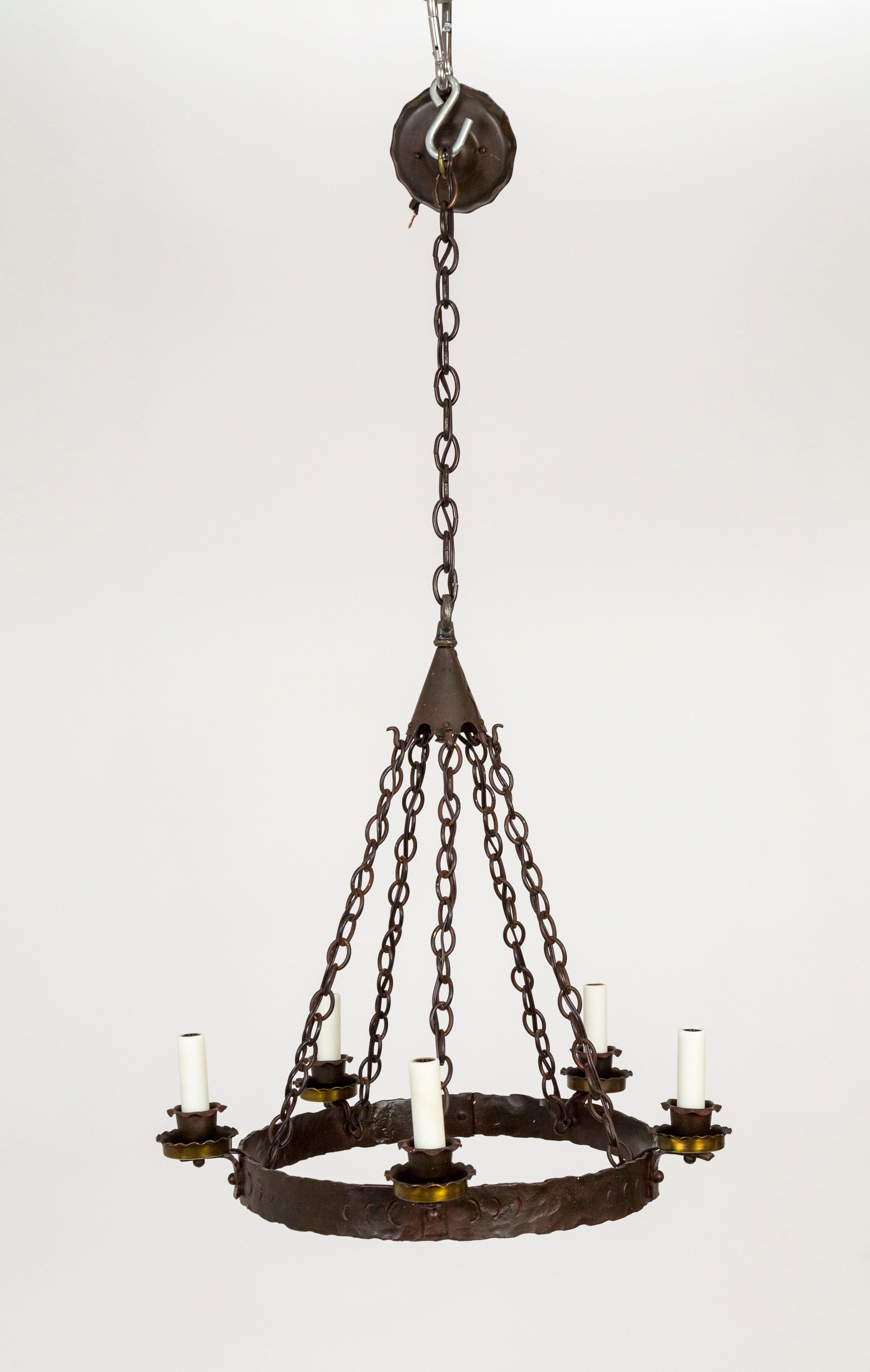 medieval style chandelier