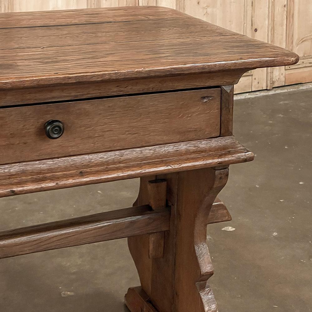 Rustic Mid-19th Century Spanish End Table For Sale 6