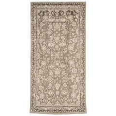 Rustic Mid-20th Century Century Handmade Persian Malayer Gallery Accent Rug