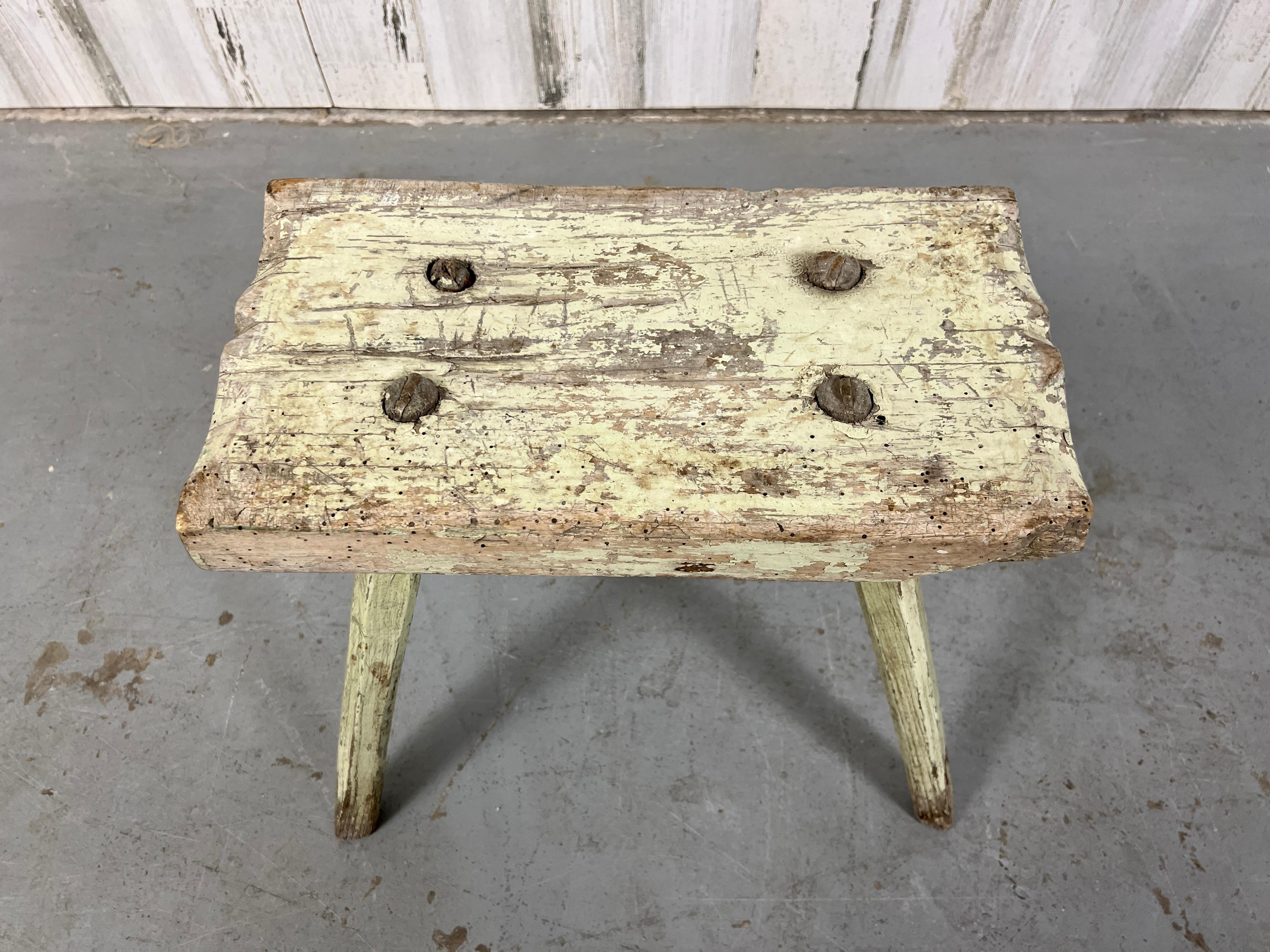 Rustic Milking Stool  For Sale 1