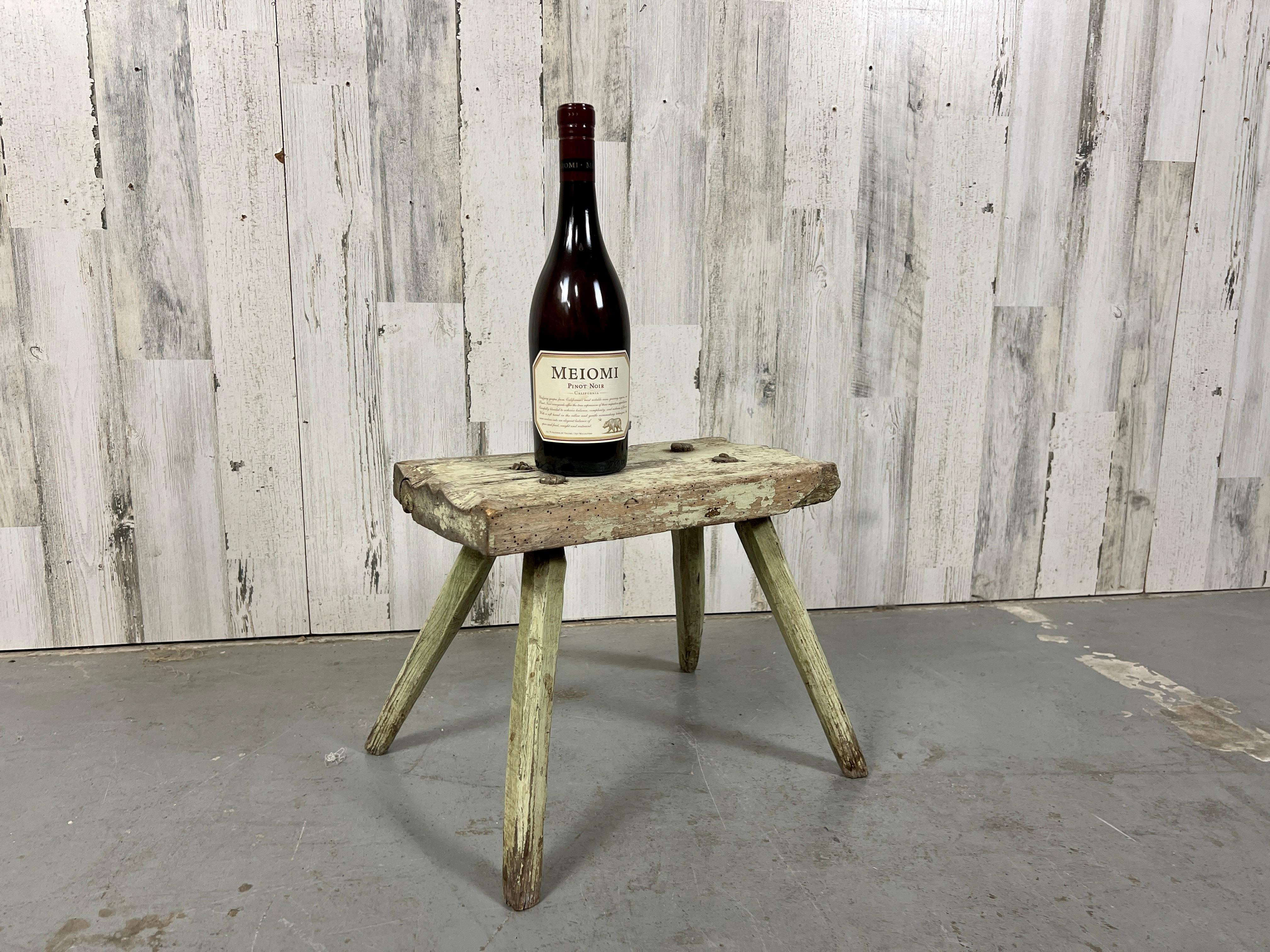 Rustic Milking Stool  For Sale 3