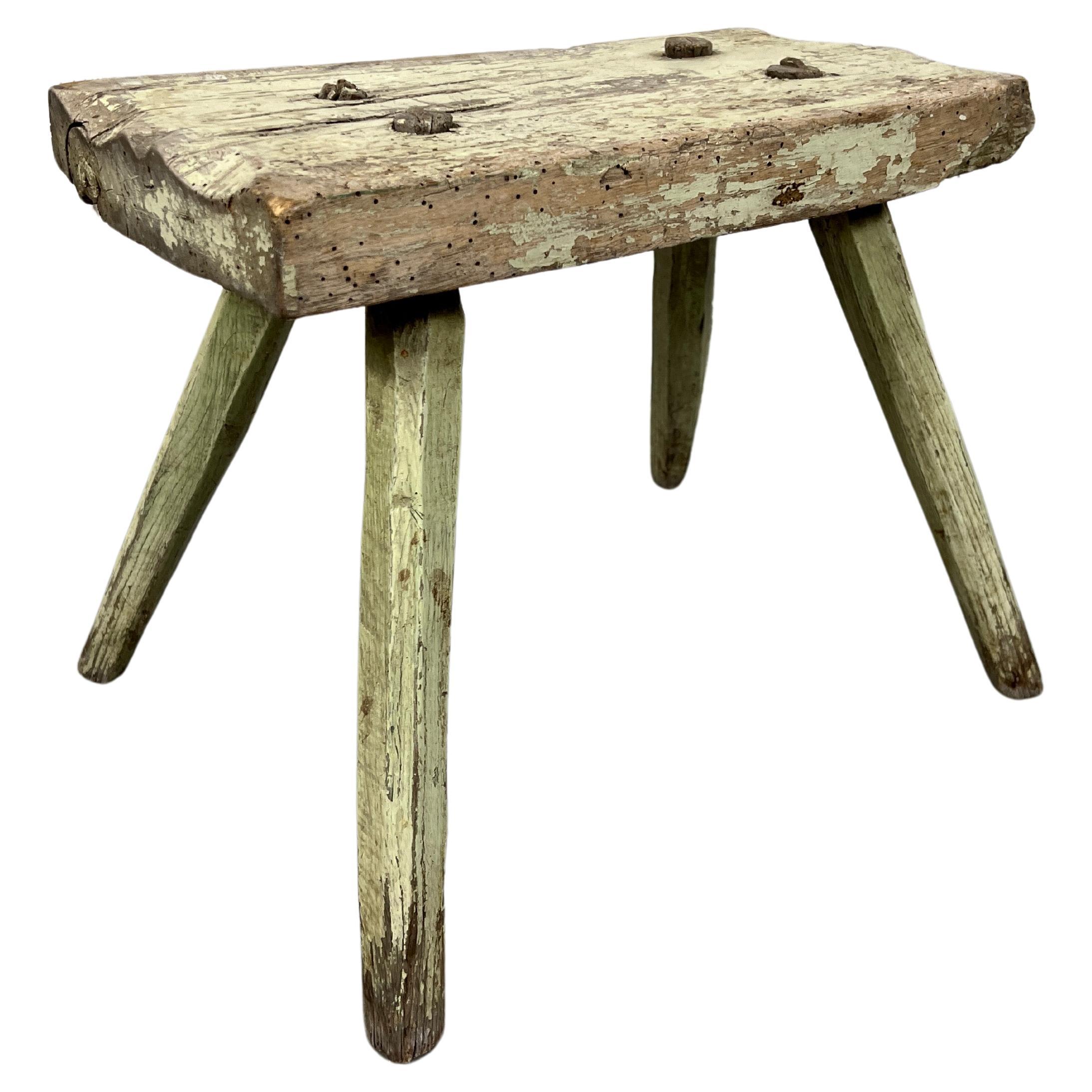 Rustic Milking Stool  For Sale