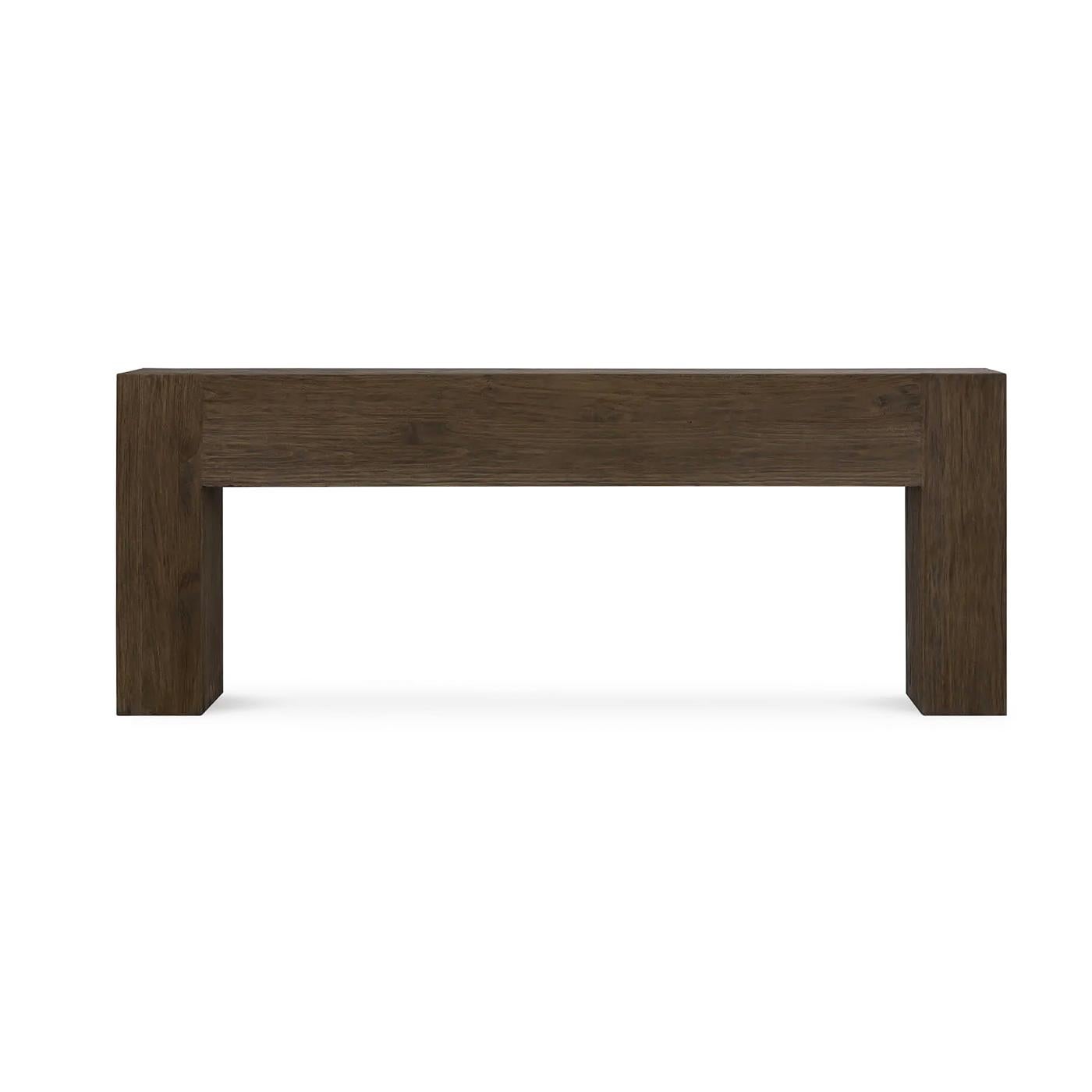 Minimaliste Console minimaliste rustique en vente