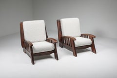 Rustic Modern 'Chalet' Clubs with Pierre Frey Bouclé