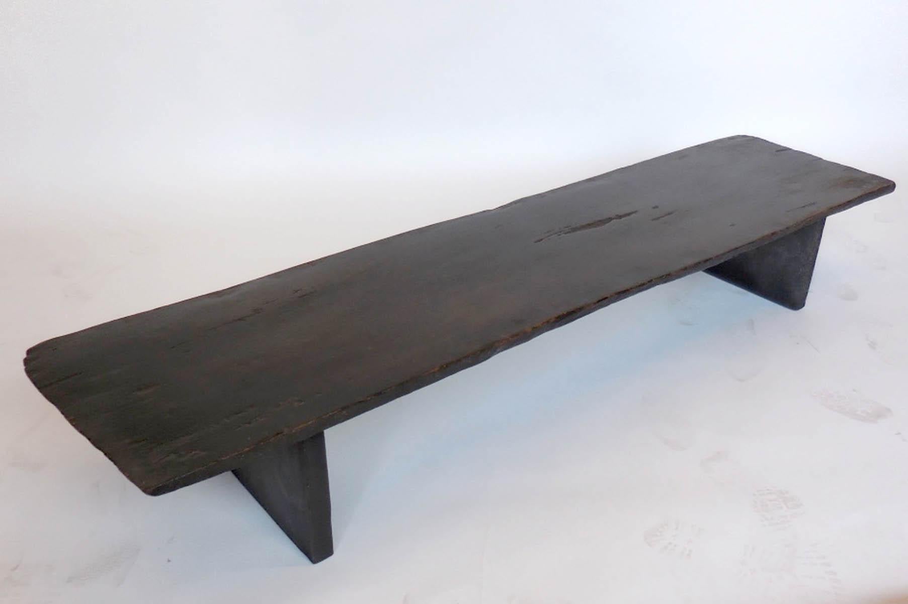 Organic Modern Rustic Modern Low Bench or Low Console