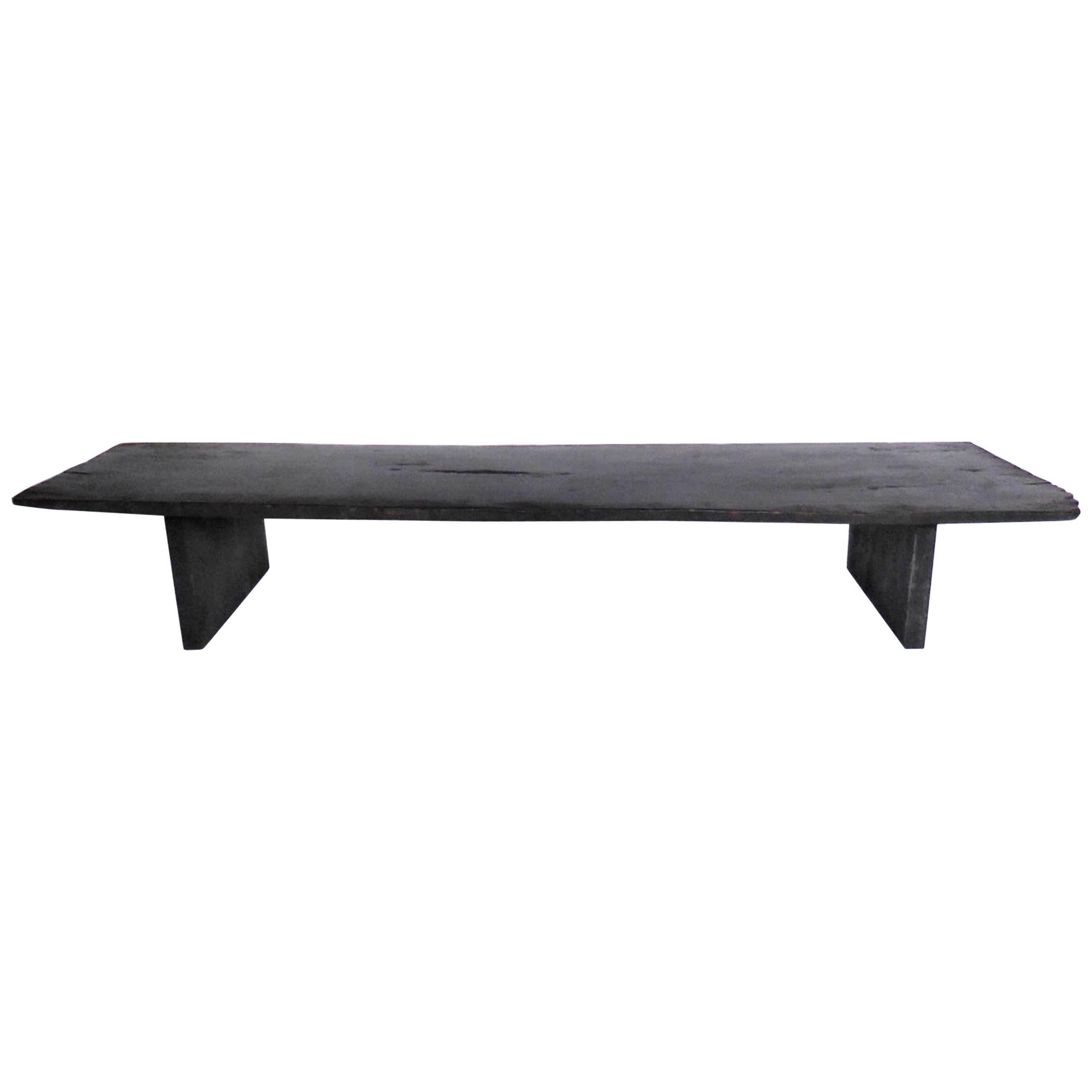 Rustic Modern Low Bench or Low Console