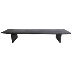 Rustic Modern Low Bench or Low Console