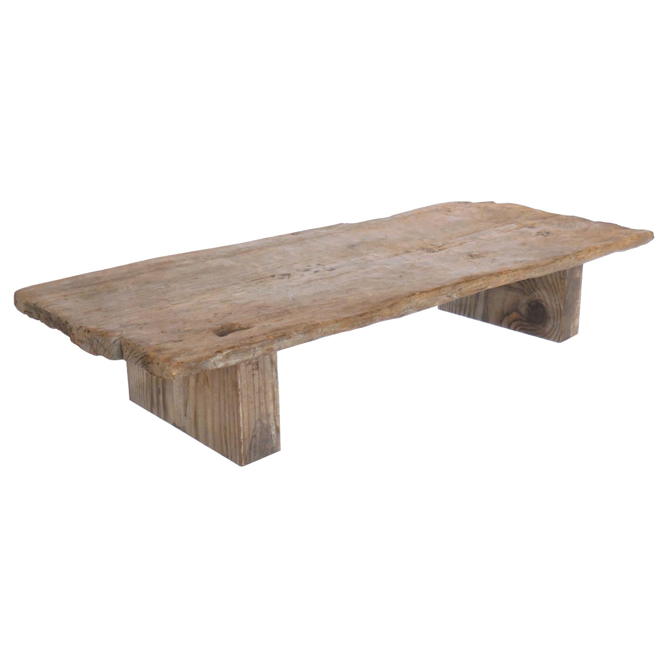 Rustic Modern Low Coffee Table